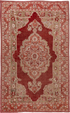 Vintage Oushak Area Rug (6' x 11')